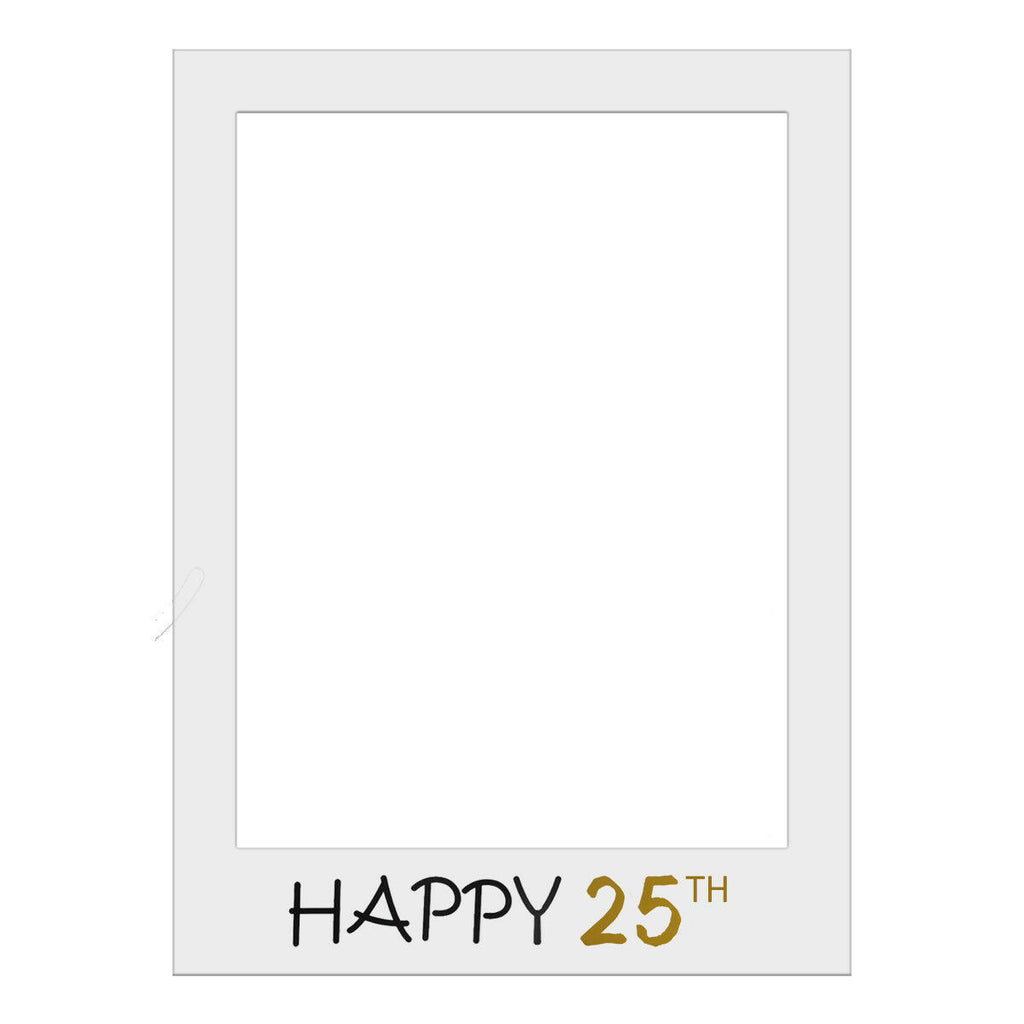 Cardboard Photo Frame Prop - Birthday