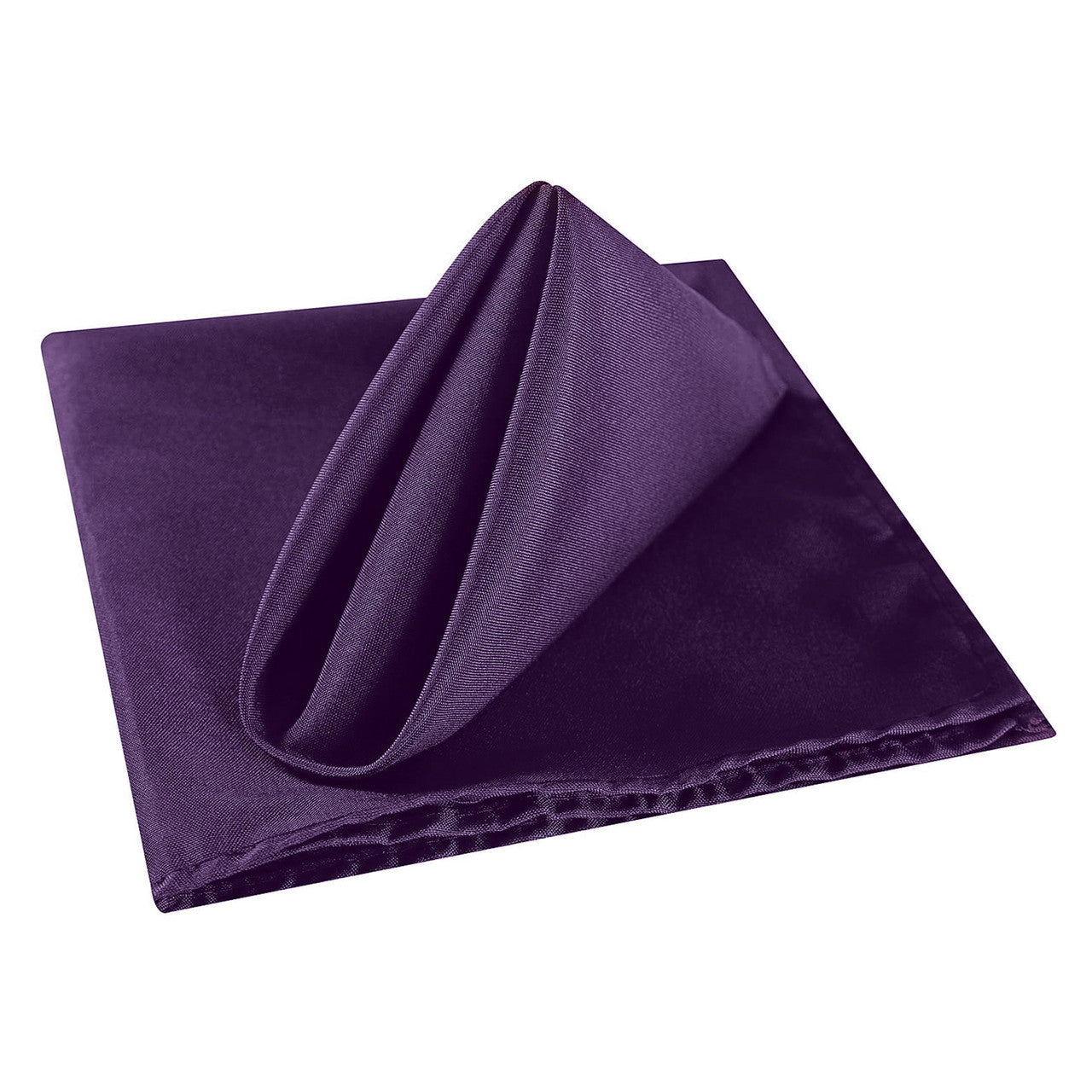 20" Polyester Table Napkin - Purple