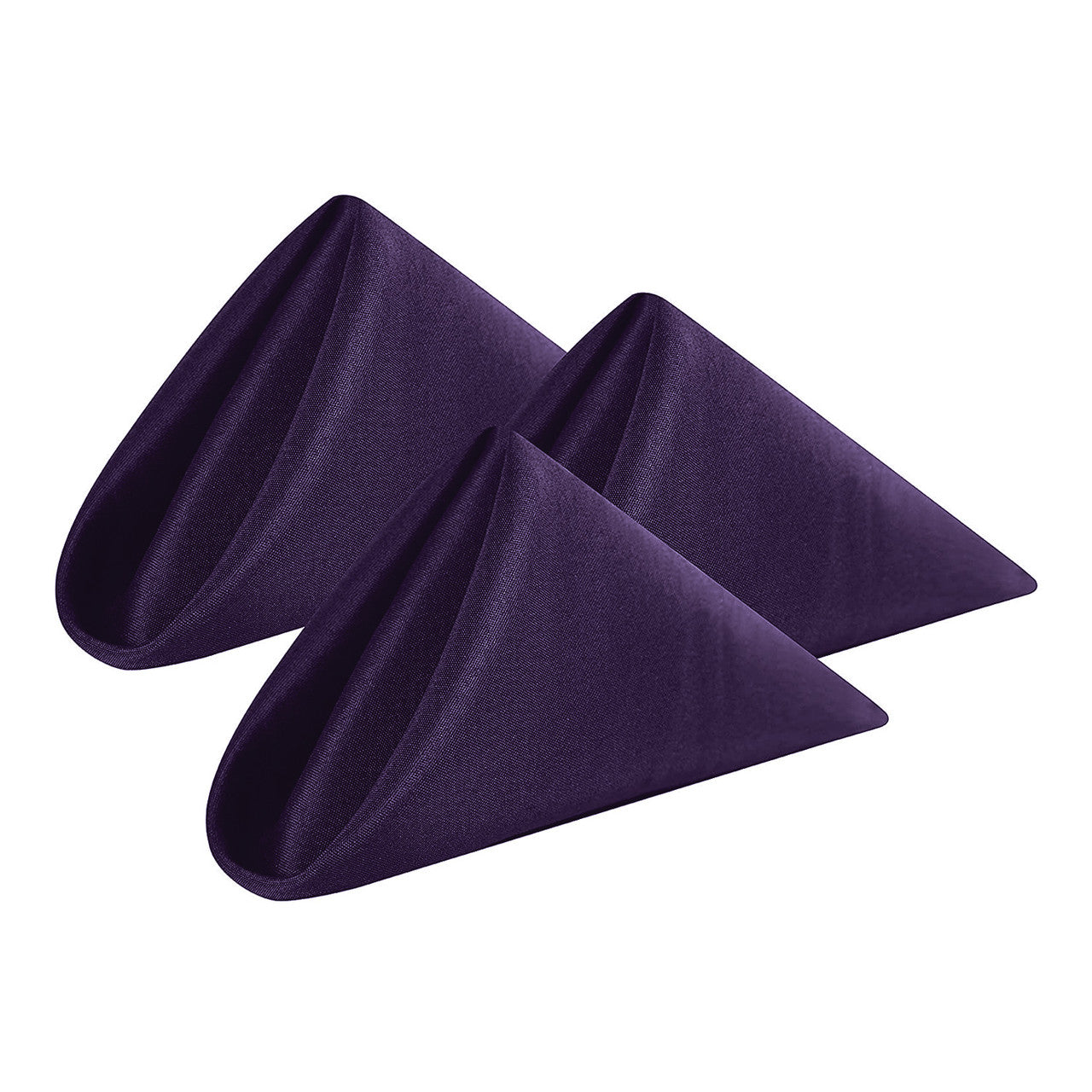 20" Polyester Table Napkin - Purple