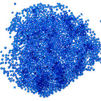 6000 Iridescent Table Scatter Acrylic Crystals, Mixed Sizes - Royal Blue