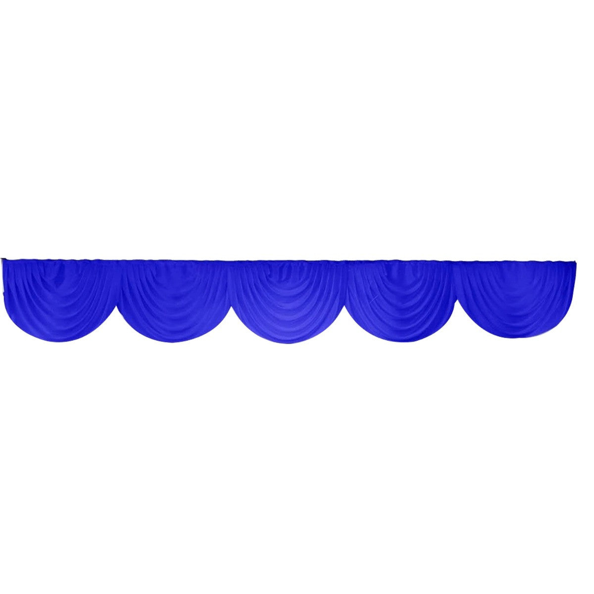 3m Ice Silk Detachable Swag for Photography Backdrop - Royal Blue