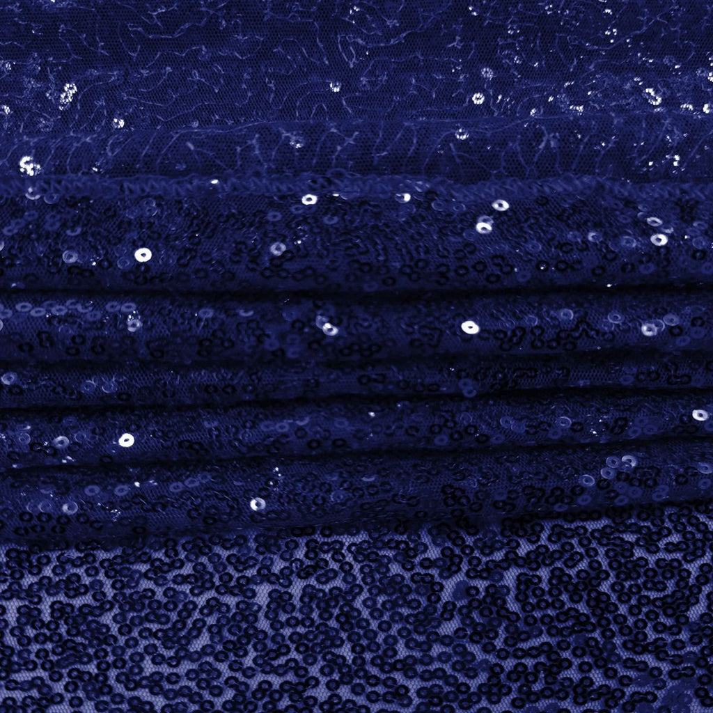4ft x 7ft Sequin Photography Backdrop - Royal Blue