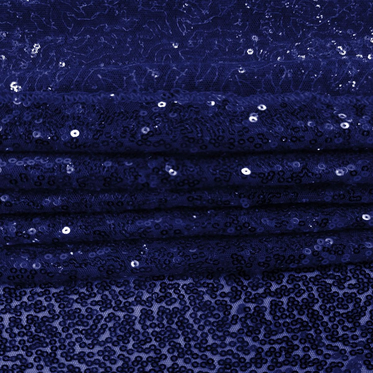 4ft x 7ft Sequin Photography Backdrop - Royal Blue