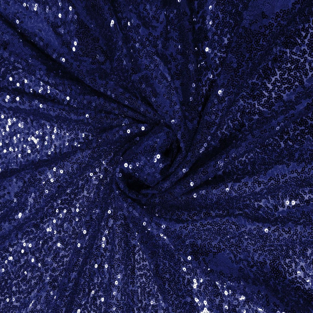 4ft x 7ft Sequin Photography Backdrop - Royal Blue