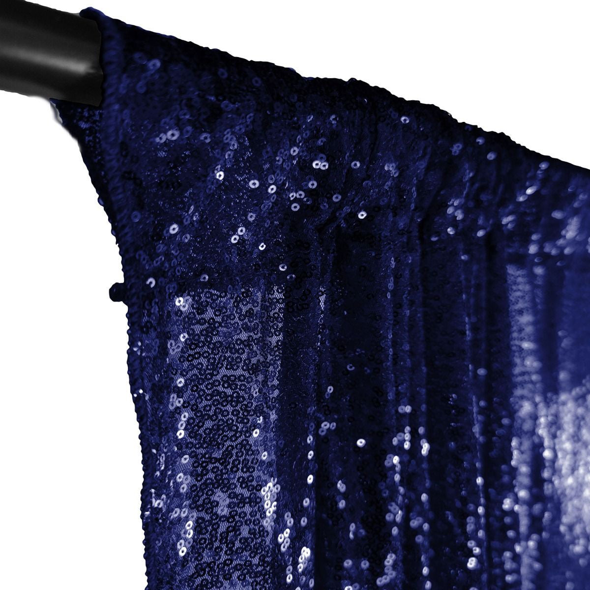 4ft x 7ft Sequin Photography Backdrop - Royal Blue