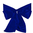 Premium Satin Chair Sash - Royal Blue - 18cm x 274cm