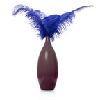 50-60cm Loose Ostrich Feathers, 5pcs - Royal Blue