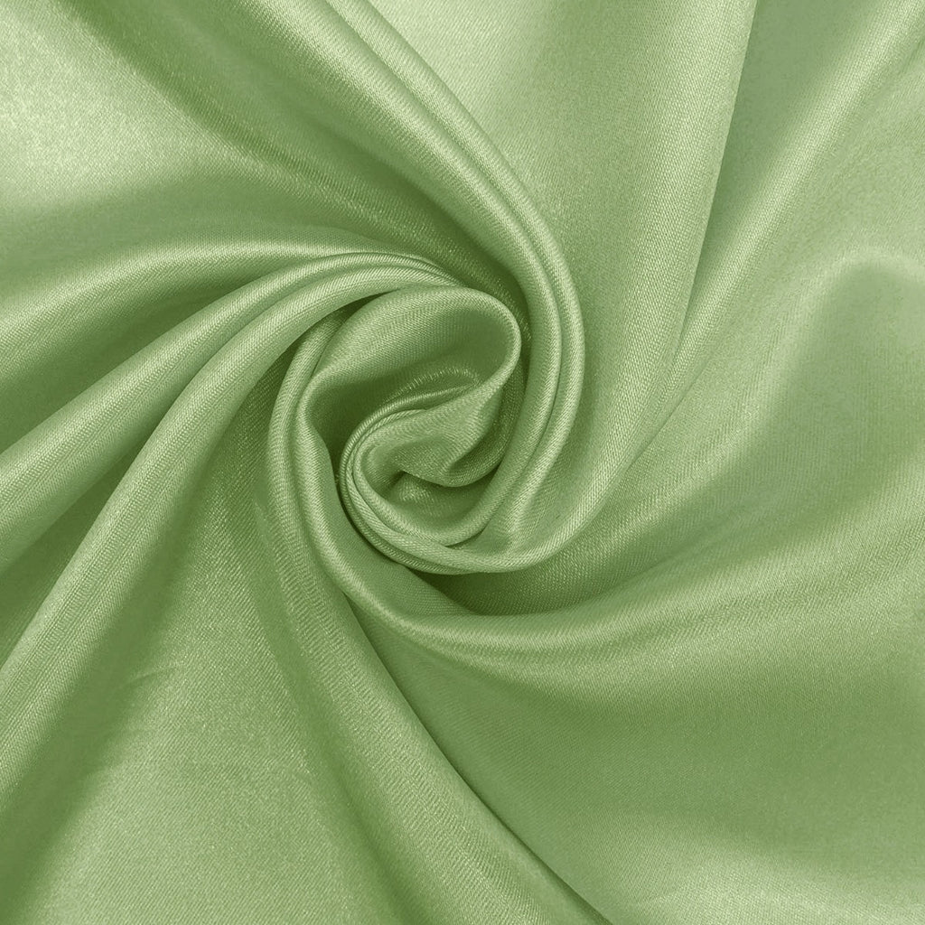 1.5m x 10m Ice Silk Fabric - Sage Green