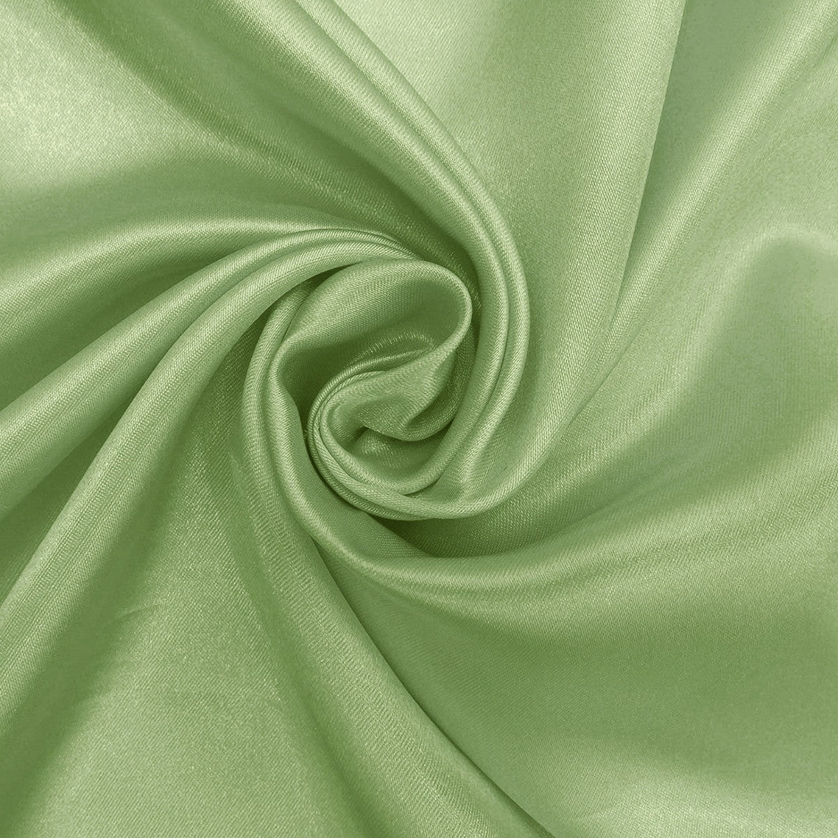 1.5m x 10m Ice Silk Fabric - Sage Green
