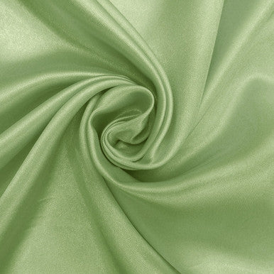 1.5m x 10m Ice Silk Fabric - Sage Green