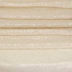 30cm x 274cm Shiny Sequin Table Runner - Ivory