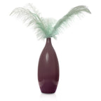 50-60cm Loose Ostrich Feathers, 5pcs - Silver
