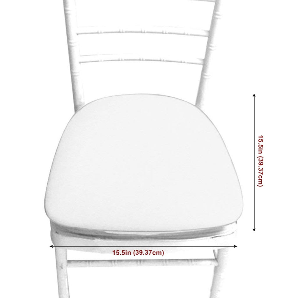 Spandex Seat Pad Cover - Silver
