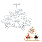 3-Tier Metal Tree Cupcake Stand with 13 Muffin Holder
