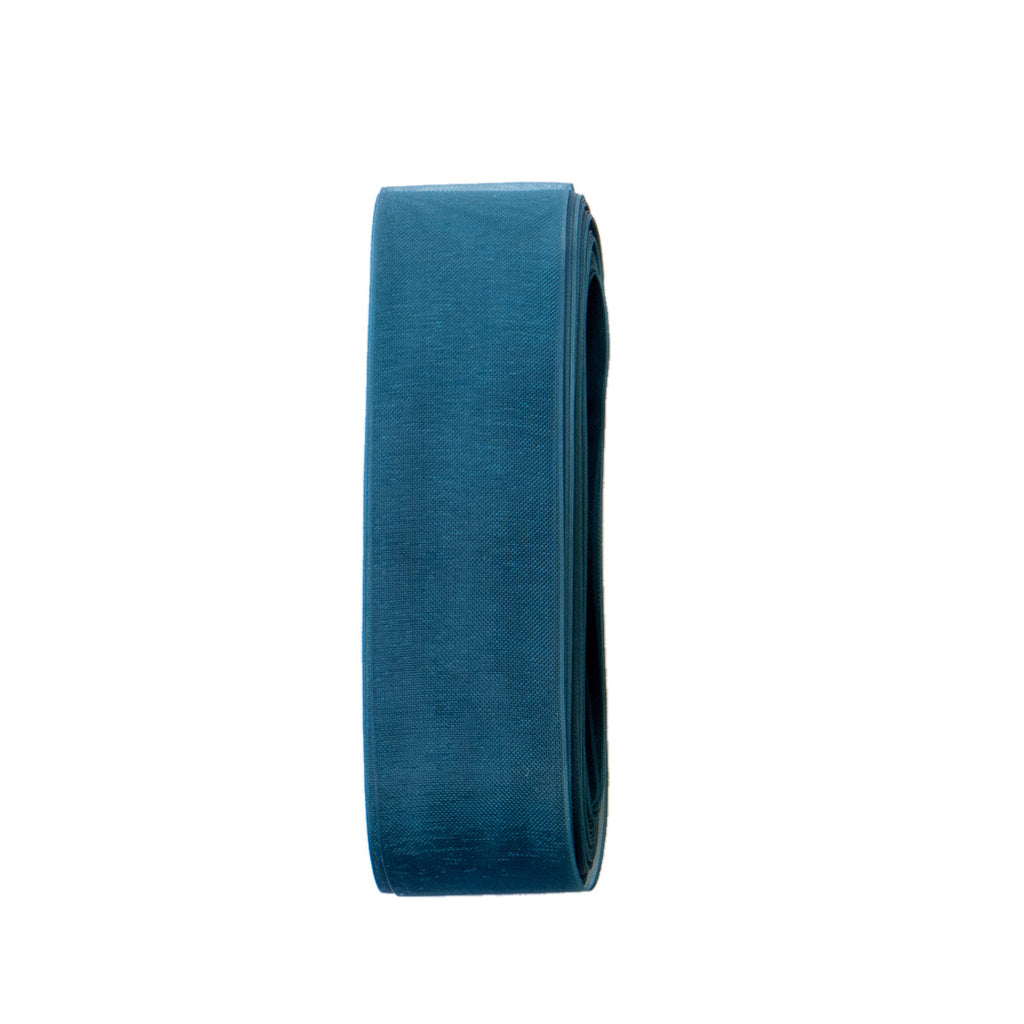 20m Organza Woven Edge Ribbon - Spruce