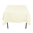 Square Polyester Tablecloth - Ivory