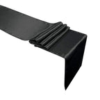 11" x 108" Satin Table Runner - Black