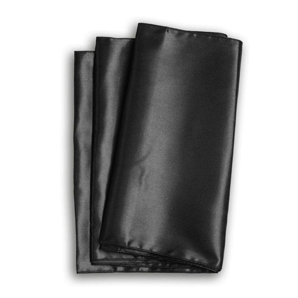 11" x 108" Satin Table Runner - Black