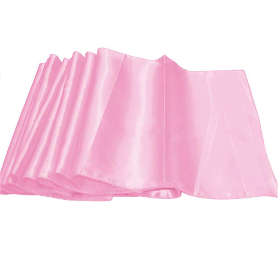 11" x 108" Satin Table Runner - Baby Pink