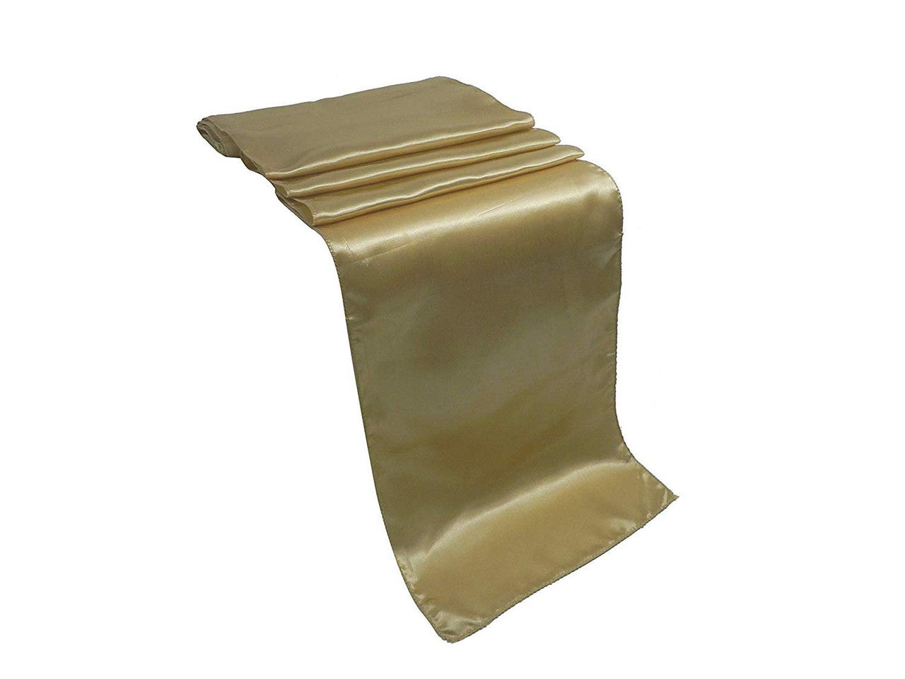 11" x 108" Satin Table Runner - Champagne