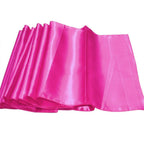 11" x 108" Satin Table Runner - Fuchsia Pink