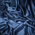 11" x 108" Satin Table Runner - Navy