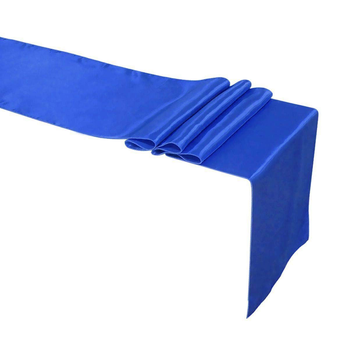 11" x 108" Satin Table Runner - Royal Blue