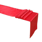 11" x 108" Satin Table Runner - Red