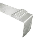 11" x 108" Satin Table Runner - Silver