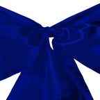 Premium Satin Chair Sash - Royal Blue - 18cm x 274cm