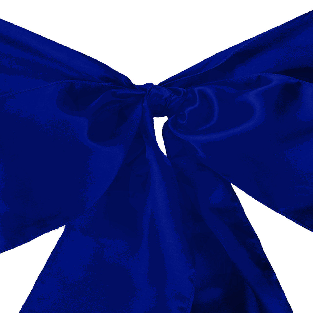 Premium Satin Chair Sash - Royal Blue - 18cm x 274cm