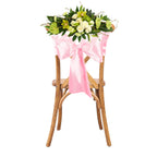 Premium Satin Chair Sash - Baby Pink - 18cm x 274cm