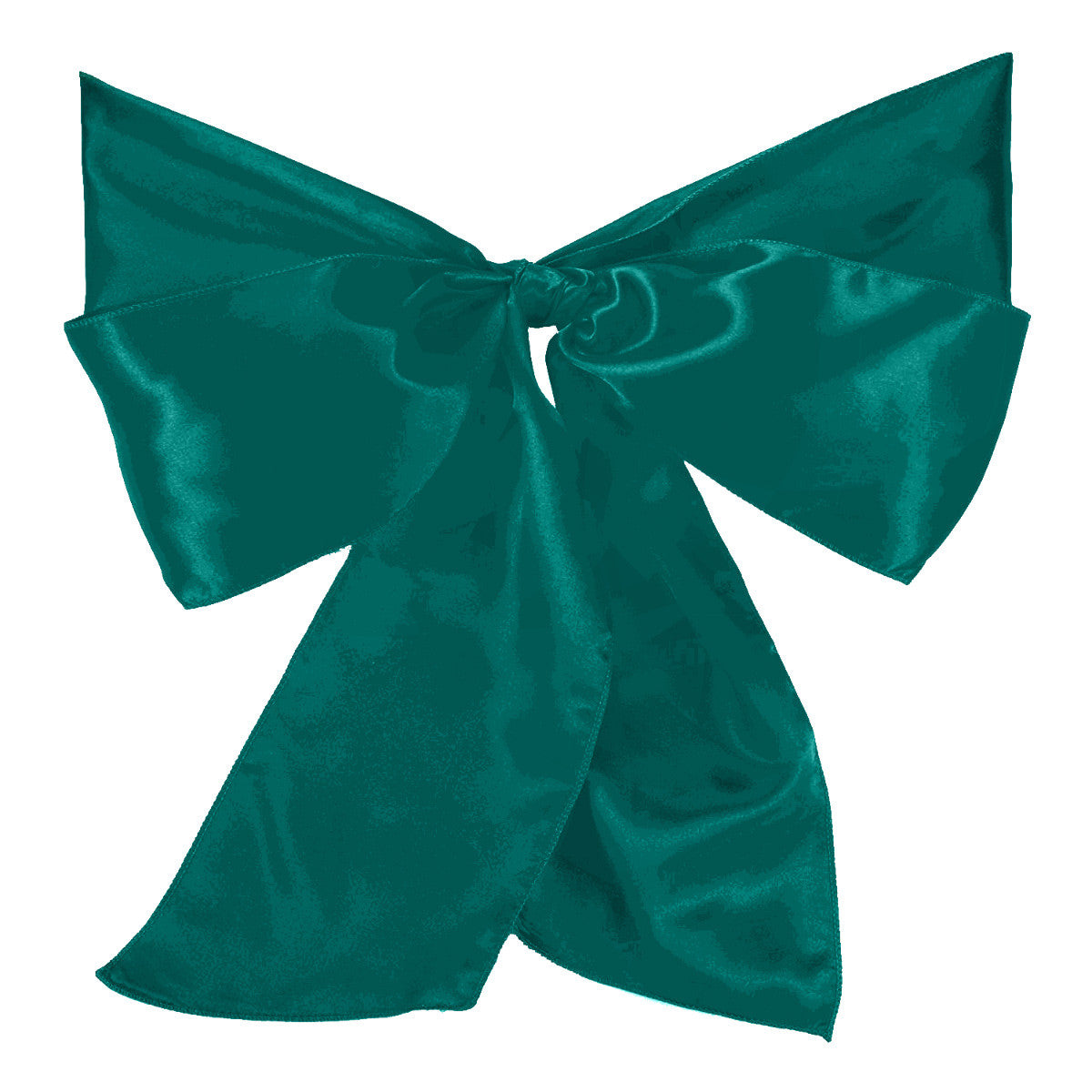 Premium Satin Chair Sash - Emerald Green - 18cm x 274cm