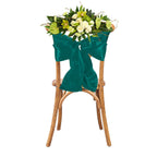 Premium Satin Chair Sash - Emerald Green - 18cm x 274cm