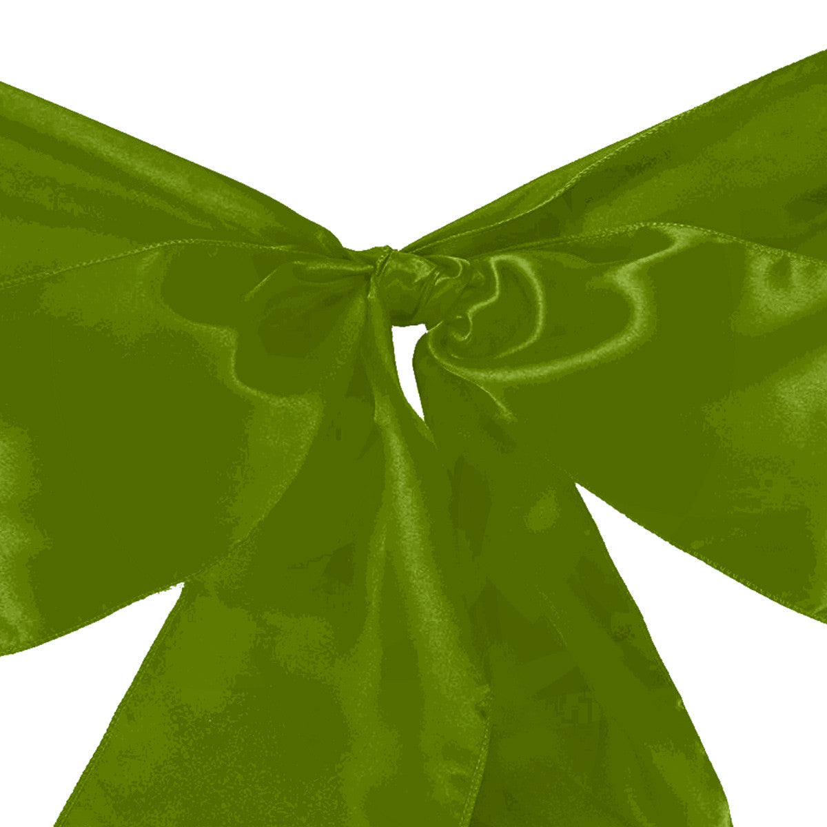 Premium Satin Chair Sash - Green - 18cm x 274cm