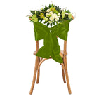 Premium Satin Chair Sash - Green - 18cm x 274cm