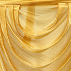 3m Ice Silk Detachable Swag for Photography Backdrop - Gold