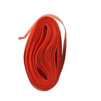 20m Organza Woven Edge Ribbon - Tarrid Orange
