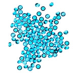 2000 Iridescent Table Scatter Acrylic Crystals, 4.5mm - Turquoise
