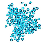 2000 Iridescent Table Scatter Acrylic Crystals, 4.5mm - Turquoise