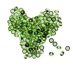 2000 Iridescent Table Scatter Acrylic Crystals, 4.5mm - Apple Green
