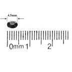 2000 Iridescent Table Scatter Acrylic Crystals, 4.5mm - Black