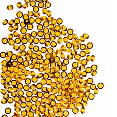 2000 Iridescent Table Scatter Acrylic Crystals, 4.5mm - Gold