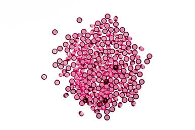 2000 Iridescent Table Scatter Acrylic Crystals, 4.5mm - Light Pink