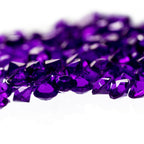 2000 Iridescent Table Scatter Acrylic Crystals, 4.5mm - Purple