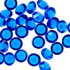 2000 Iridescent Table Scatter Acrylic Crystals, 4.5mm - Royal Blue
