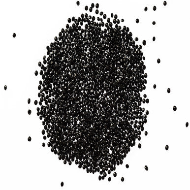 4000 Iridescent Table Scatter Acrylic Crystals, 2.5mm - Black