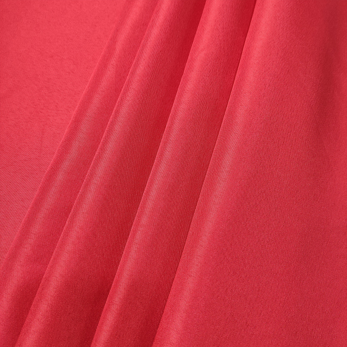 130GSM Round Polyester Tablecloth - Red