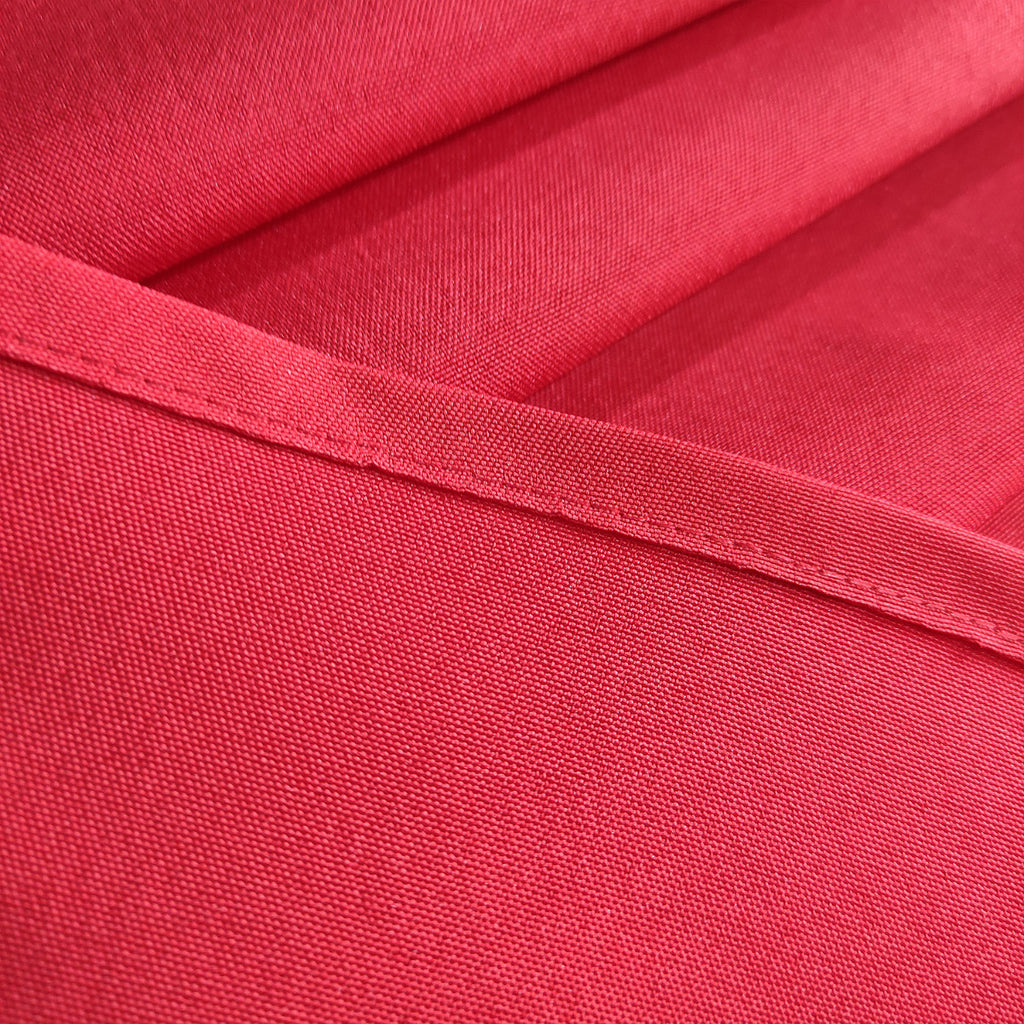 130GSM Round Polyester Tablecloth - Red