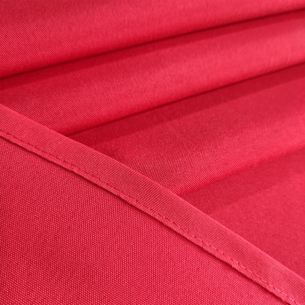 180GSM Rectangle Polyester Tablecloth - Red